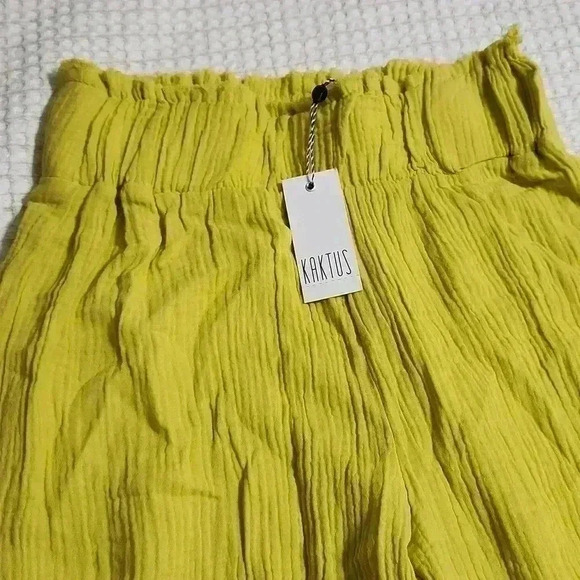 Kaktus Wide Leg Gauze Pants - Picture 2 of 6